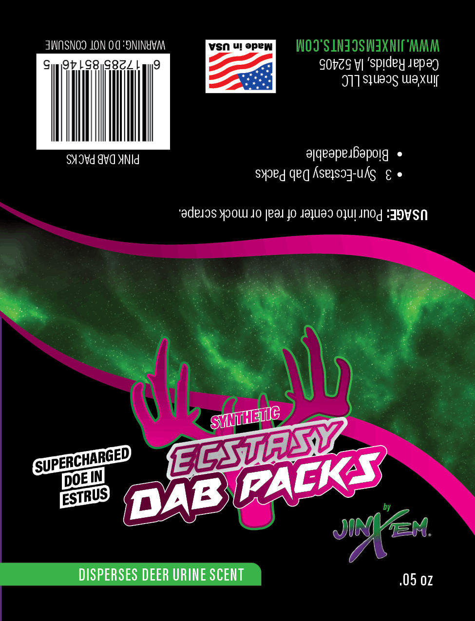 Syn-Ecstasy Dab Packs Jinx'em Scents