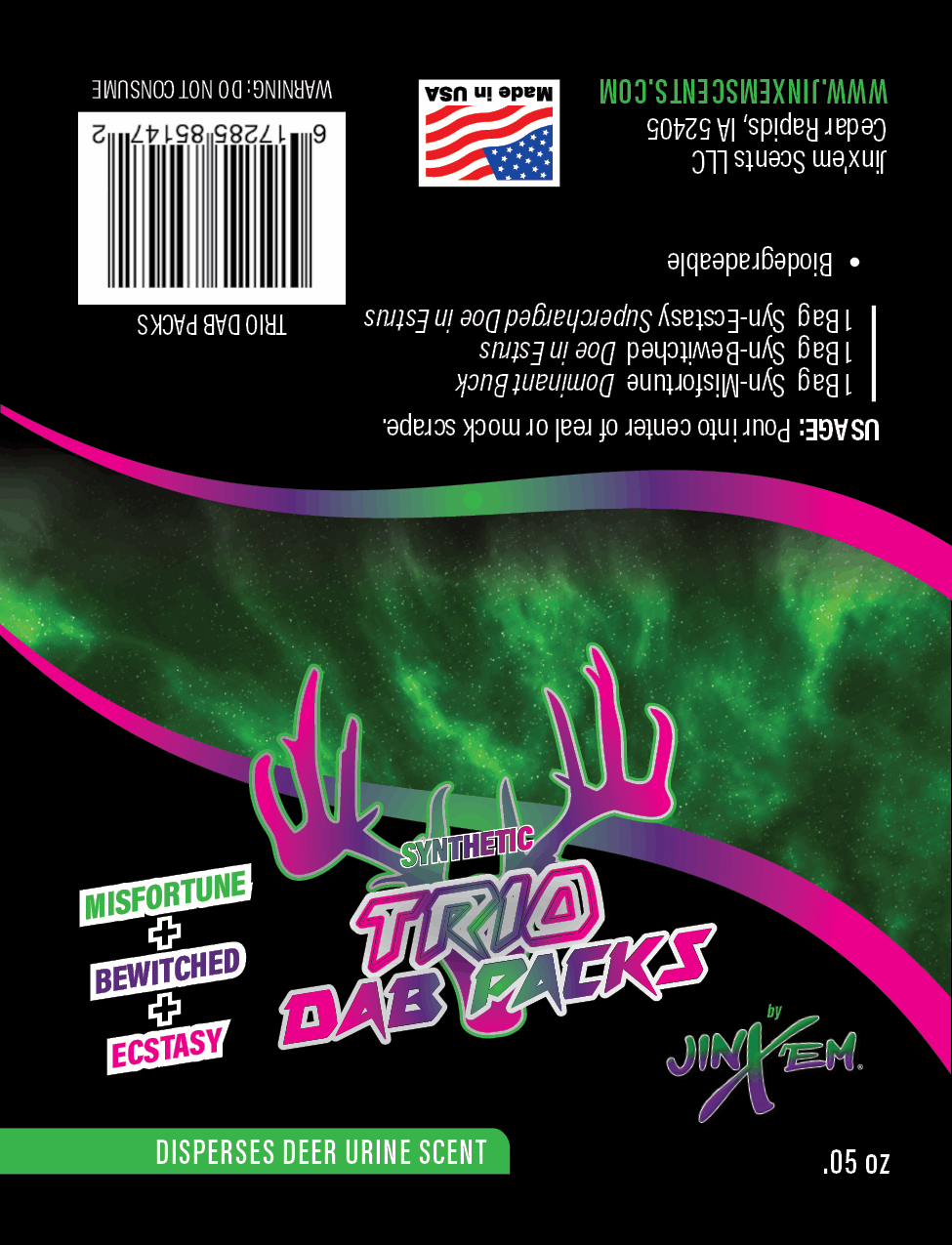 Syn-Trio Dabs Packs Jinx'em Scents